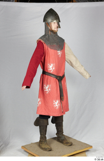  Photos Medieval Knight in cloth armor 6 a poses medieval clothing whole body 0008.jpg